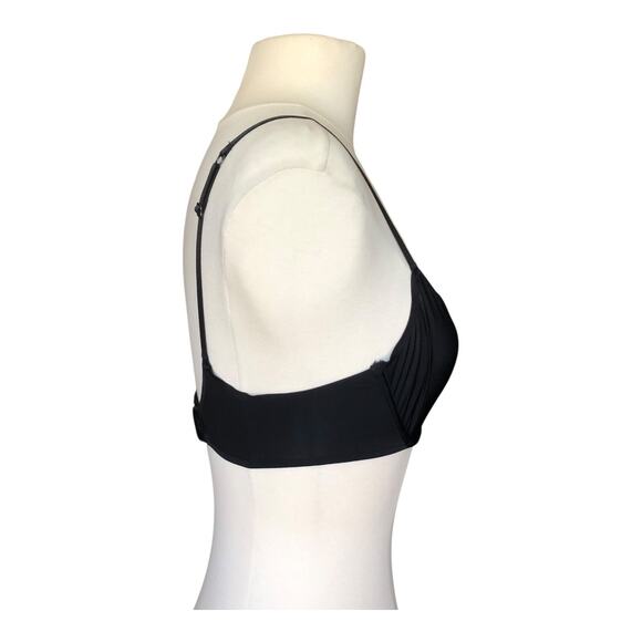 Aerie Smoothez Lightly Lined Bra Full Coverage Black Size Women's Size 32C NWT - Picture 4 of 16